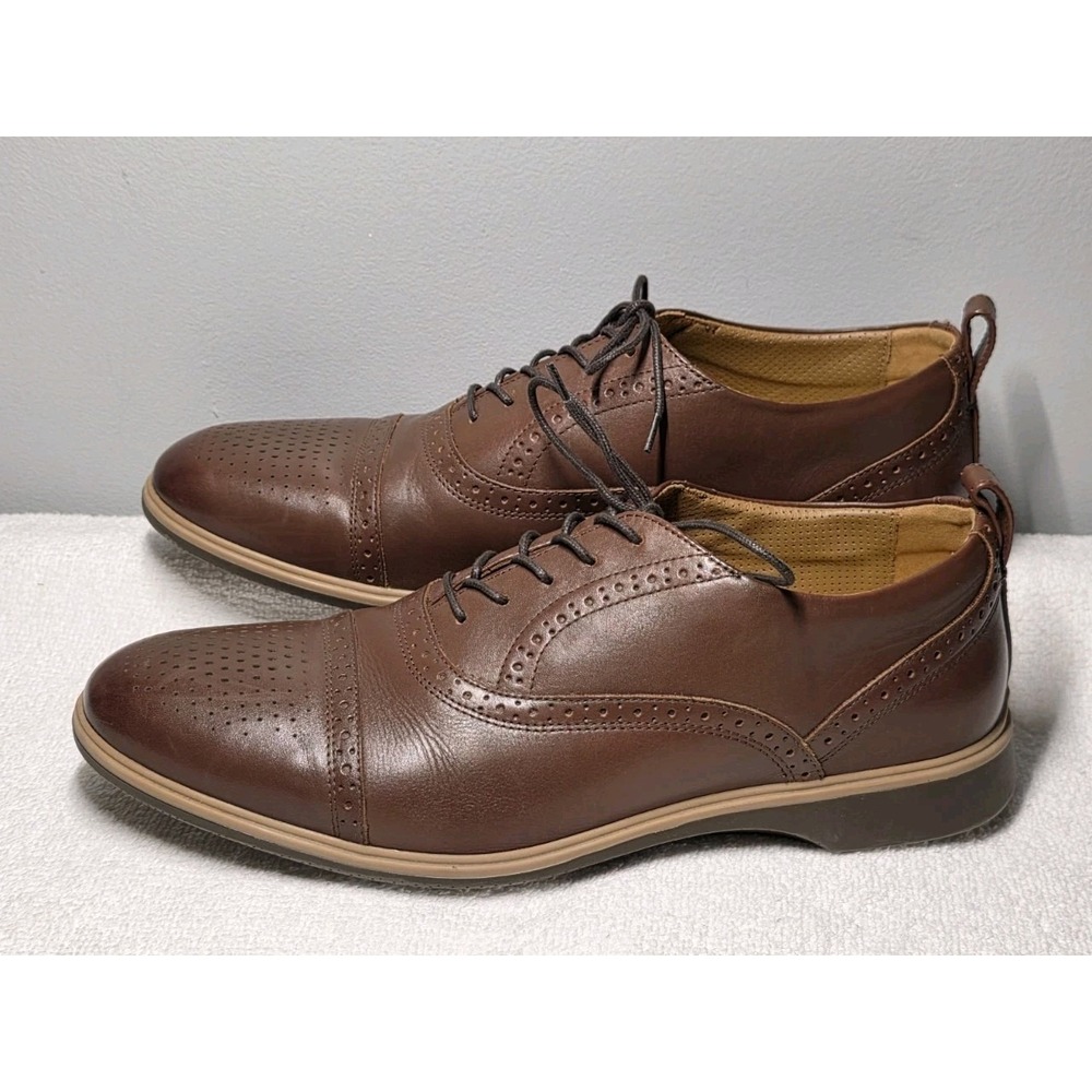 Amberjack The Cap Toe Oxford Brown Size 13 M Men's Dress Shoes